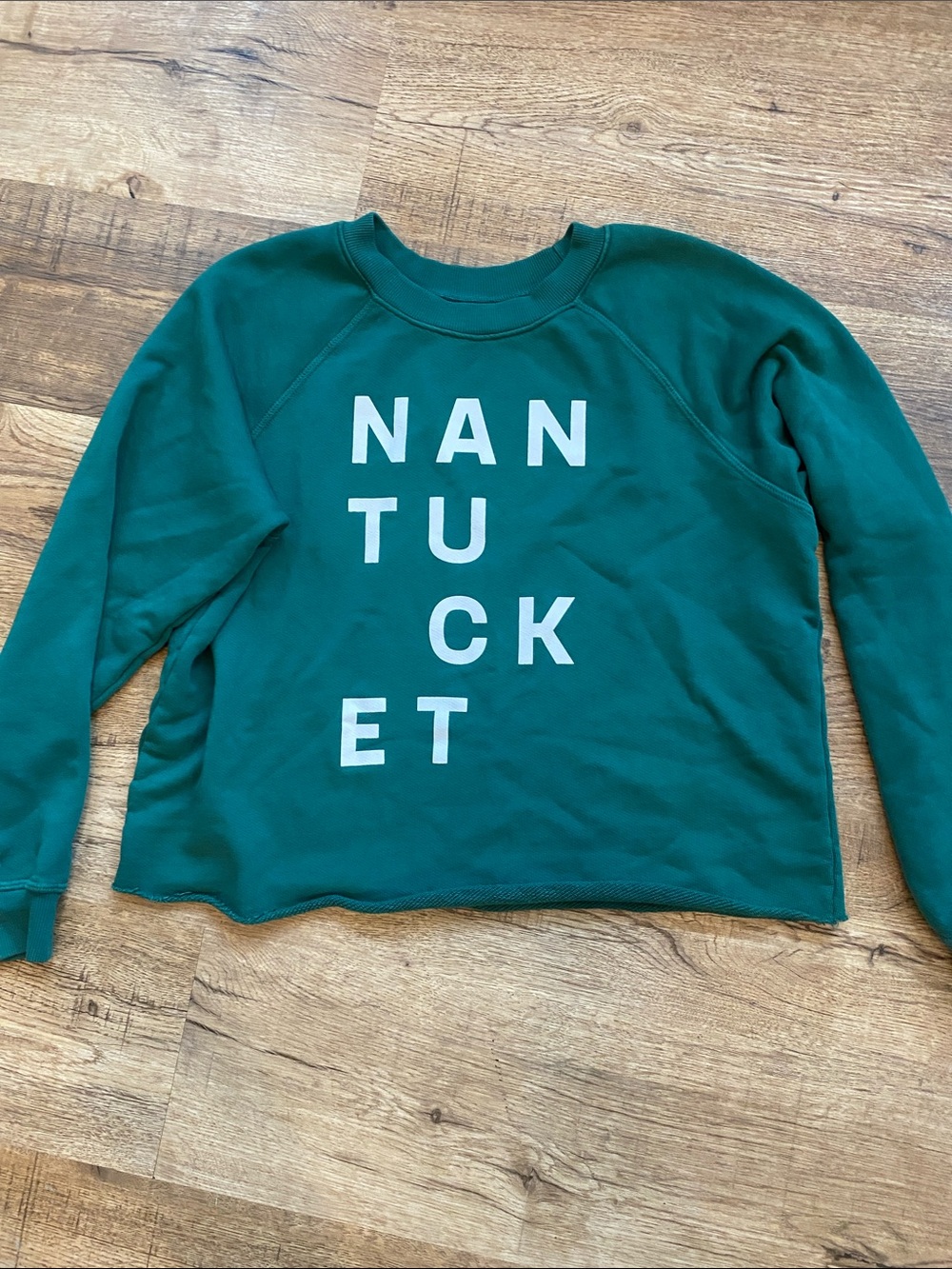 Wheat Nantucket Sweatshirt Womens Small
